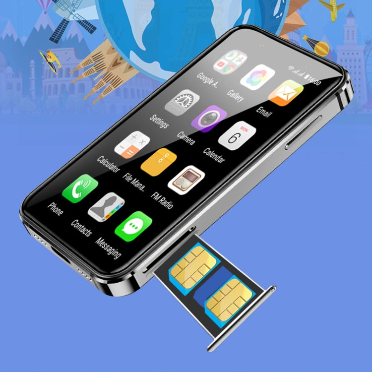 3.0인치 안드로이드 8.1 MTK6580 쿼드 코어 1.3GHz, 네트워크: 3G, 듀얼 SIM, 글로벌 버전 구글 플레이 포함
