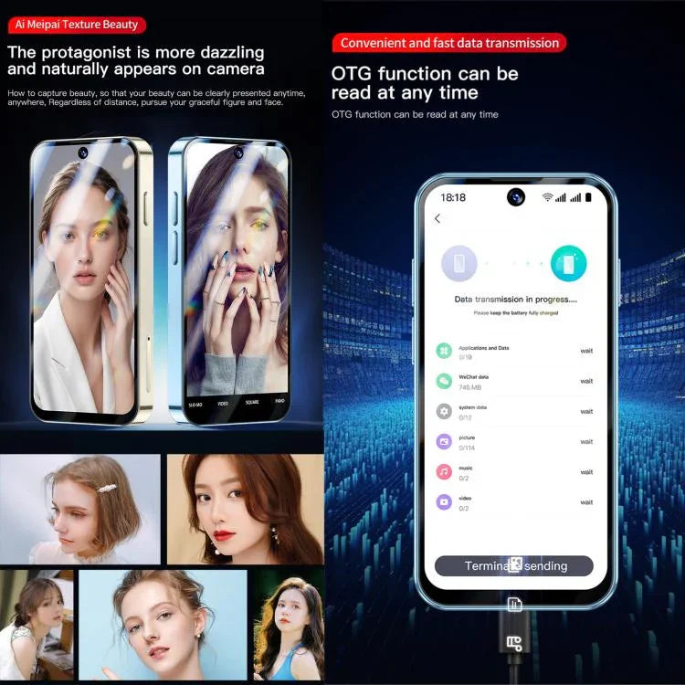 SOYES XS19 Pro, 3GB+32GB, 3.8 inch Android 12.0 MTK6762 Quad Core, Network: 4G, Dual SIM, GPS, OTG, Support Google Play Store, 3GB+32GB