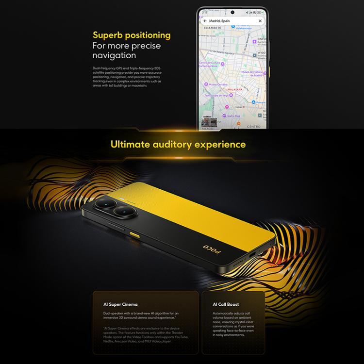 Xiaomi POCO X7 Pro 5G 글로벌, 12GB+512GB, 화면 내 지문 인식, 6.67인치 Xiaomi HyperOS 2 MediaTek Dimensity 8400-Ultra 옥타 코어, NFC, 네트워크: 5G, 12GB+512GB