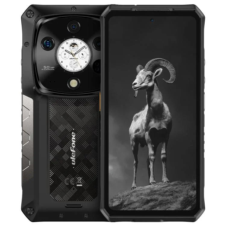 Ulefone Armor 28 Pro 러기드 폰, 16GB+512GB, 야간 투시, 10600mAh, 6.67인치 + 1.04인치 Android 15 MediaTek Dimensity 7300 옥타 코어, 네트워크: 5G, NFC