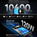 Ulefone Armor 28 Pro 러기드 폰, 16GB+512GB, 야간 투시, 10600mAh, 6.67인치 + 1.04인치 Android 15 MediaTek Dimensity 7300 옥타 코어, 네트워크: 5G, NFC