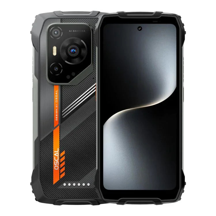 Blackview Oscal Pilot 3 5G 러기드 폰, 12GB+256GB, 야간 투시 카메라, 6.56인치 Android 15 MediaTek Dimensity 6300 옥타 코어, 네트워크: 5G, OTG, NFC