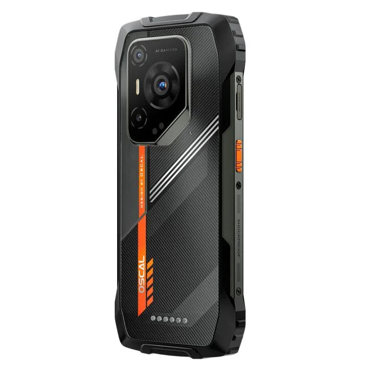 Blackview Oscal Pilot 3 5G 러기드 폰, 12GB+256GB, 야간 투시 카메라, 6.56인치 Android 15 MediaTek Dimensity 6300 옥타 코어, 네트워크: 5G, OTG, NFC