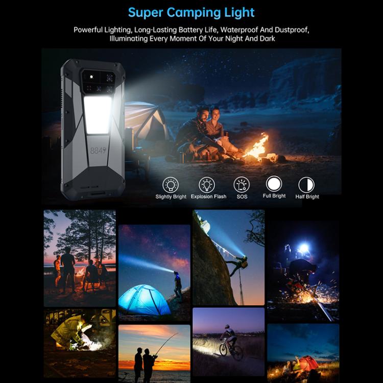 Unihertz Tank 4 Pro 프로젝터 러기드 폰, 16GB+512GB, 야간 투시, 6.73인치 Android 13 Dimensity 8300 옥타 코어, 네트워크: 5G, NFC, 16GB+512GB