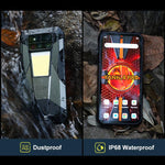 Unihertz Tank 4 Pro 프로젝터 러기드 폰, 16GB+512GB, 야간 투시, 6.73인치 Android 13 Dimensity 8300 옥타 코어, 네트워크: 5G, NFC, 16GB+512GB