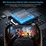 Unihertz Tank 4 Pro 프로젝터 러기드 폰, 16GB+512GB, 야간 투시, 6.73인치 Android 13 Dimensity 8300 옥타 코어, 네트워크: 5G, NFC, 16GB+512GB