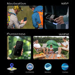 Oukitel WP56 러기드 폰, 12GB+512GB, 108MP 카메라, 지문 인식, 6.8인치 Android 15 MTK Dimensity 7050 옥타 코어, NFC, OTG, 네트워크: 5G