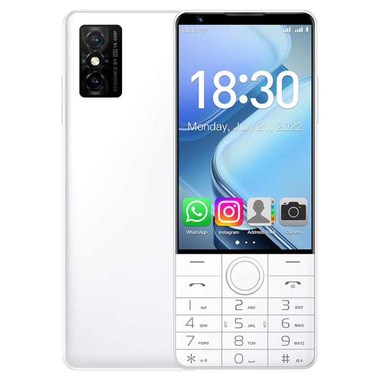 DOOV R70 키패드 폰, 6GB+128GB, 4인치 Android 13 Mediatek MT6762 옥타 코어, 네트워크: 4G, 구글 스토어 지원, 카메라 있음, 카메라 있음