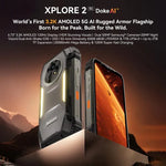 블랙뷰 XPLORE 2, 12GB+256GB, 6.73인치 안드로이드 15 디멘시티 8300 MT6897 옥타 코어, 네트워크: 5G, OTG, NFC, XPLORE 2, 12GB+256GB