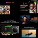 Blackview FORT 1, 4GB+128GB, 6.56인치 Android 15 Unisoc UMS9230E T615 옥타 코어, 네트워크: 4G, OTG, NFC, 4GB+128GB
