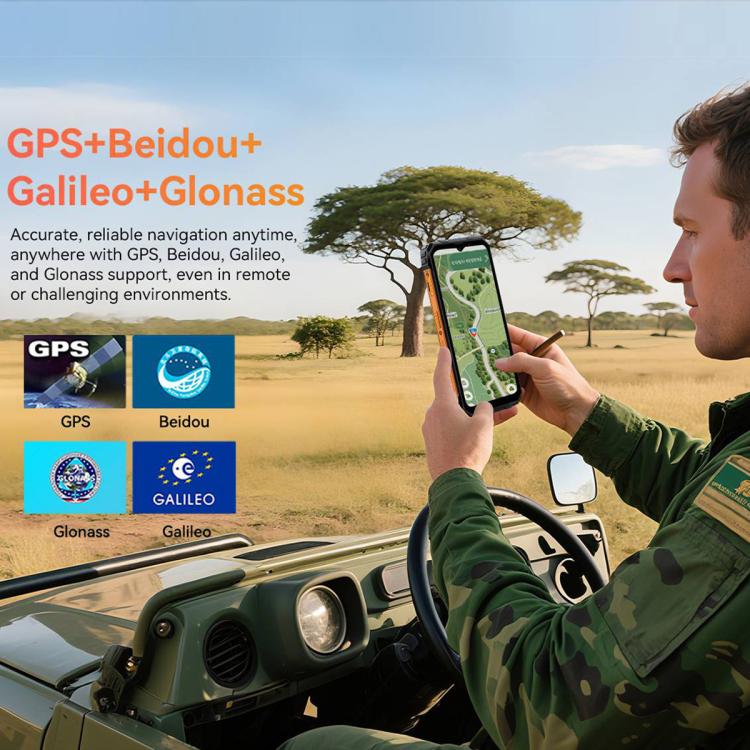 Blackview FORT 1, 4GB+128GB, 6.56인치 Android 15 Unisoc UMS9230E T615 옥타 코어, 네트워크: 4G, OTG, NFC, 4GB+128GB