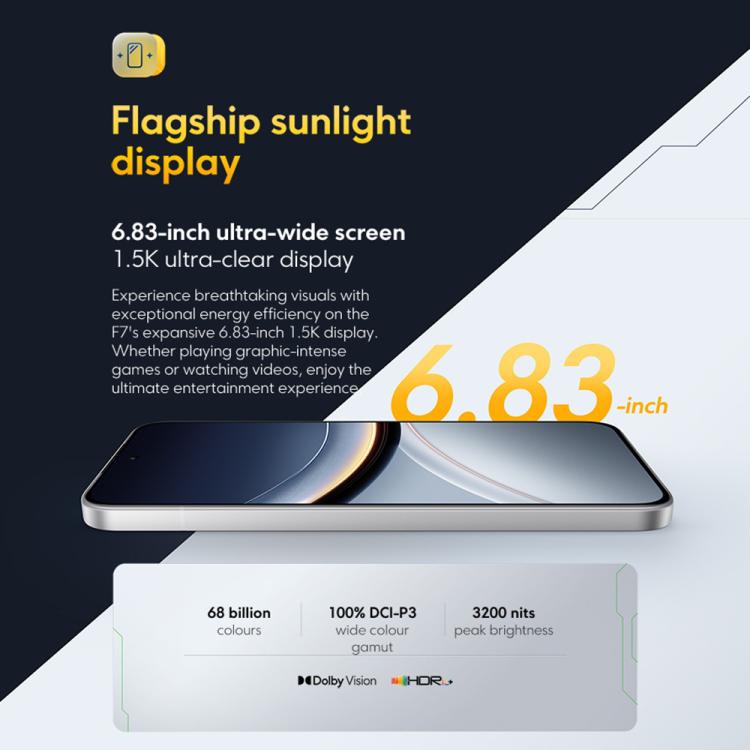 샤오미 POCO F7 글로벌, 12GB+256GB, 화면 내 지문 인식, 6.83인치 샤오미 HyperOS 2 스냅드래곤 8s Gen 4 옥타 코어, NFC, 네트워크: 5G, 12GB+256GB
