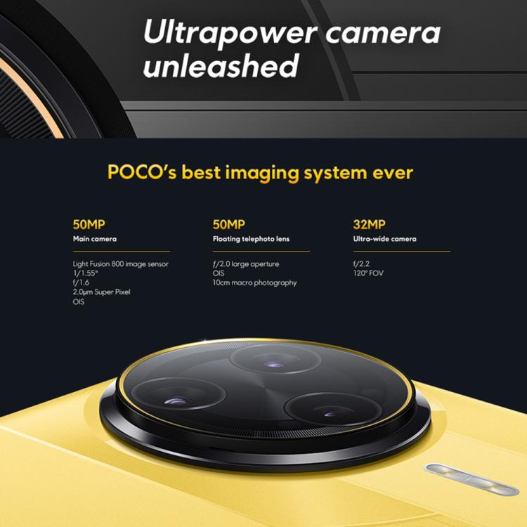 샤오미 POCO F7 울트라 글로벌, 12GB+256GB, 화면 내 지문 인식, 6.67인치 샤오미 HyperOS 2 스냅드래곤 8 엘리트 옥타 코어, NFC, 네트워크: 5G, 12GB+256GB