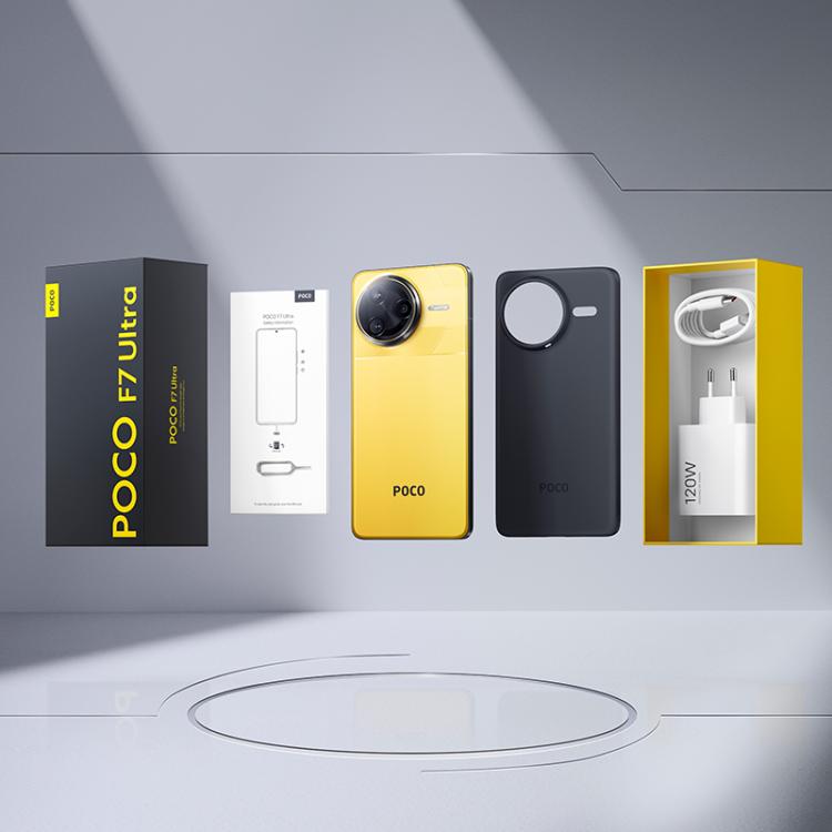 샤오미 POCO F7 울트라 글로벌, 12GB+256GB, 화면 내 지문 인식, 6.67인치 샤오미 HyperOS 2 스냅드래곤 8 엘리트 옥타 코어, NFC, 네트워크: 5G, 12GB+256GB
