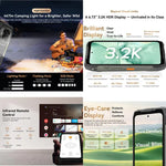 Blackview XPLORE 2 프로젝터, 12GB+256GB, 6.73인치 Android 15 Dimensity 8300 MT6897 옥타 코어, 네트워크: 5G, OTG, NFC, XPLORE 2 프로젝터, 12GB+256GB