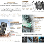 Blackview XPLORE 2 프로젝터, 나이트 비전, 16GB+1TB, 6.73인치 Android 15 Dimensity 8300 MT6897 옥타 코어, 네트워크: 5G, OTG, NFC, XPLORE 2 프로젝터, 16GB+1TB