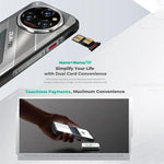 Oukitel WP62 러기드 폰, 12GB+512GB, 108MP 카메라, 지문 인식, 6.6인치 Android 15 MediaTek Dimensity 7025 옥타 코어, NFC, OTG, 네트워크: 5G, 12GB+512GB