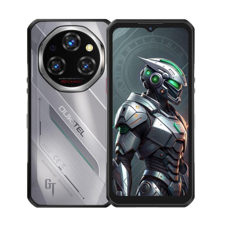 Oukitel WP62 러기드 폰, 8GB+256GB, 108MP 카메라, 지문 인식, 6.6인치 Android 15 MediaTek Dimensity 7025 옥타 코어, NFC, OTG, 네트워크: 5G, 8GB+256GB
