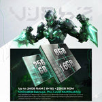 Oukitel WP62 러기드 폰, 8GB+256GB, 108MP 카메라, 지문 인식, 6.6인치 Android 15 MediaTek Dimensity 7025 옥타 코어, NFC, OTG, 네트워크: 5G, 8GB+256GB