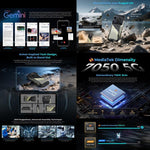 HOTWAV 하이퍼 8 울트라 워키토키 러기드 폰, 12GB+512GB, 6.8인치 안드로이드 15 미디어텍 MT8791 디멘시티 7050 옥타 코어, 네트워크: 5G, OTG, NFC, 하이퍼 8 울트라