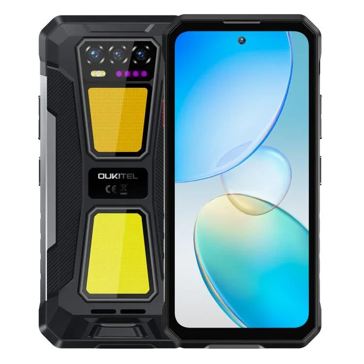 Oukitel WP58 Pro 러기드 폰, 8GB+512GB, 측면 지문 인식, 6.7인치 안드로이드 15 UMS9621S 옥타 코어, NFC, OTG, 네트워크: 5G, 8GB+512GB