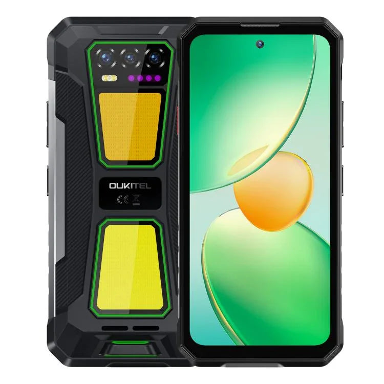 Oukitel WP58 Pro 러기드 폰, 8GB+512GB, 측면 지문 인식, 6.7인치 안드로이드 15 UMS9621S 옥타 코어, NFC, OTG, 네트워크: 5G, 8GB+512GB