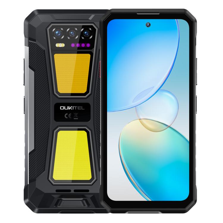 Oukitel WP58 Pro 러기드 폰, 8GB+256GB, 측면 지문 인식, 6.7인치 안드로이드 15 UMS9621S 옥타 코어, NFC, OTG, 네트워크: 5G, 8GB+256GB