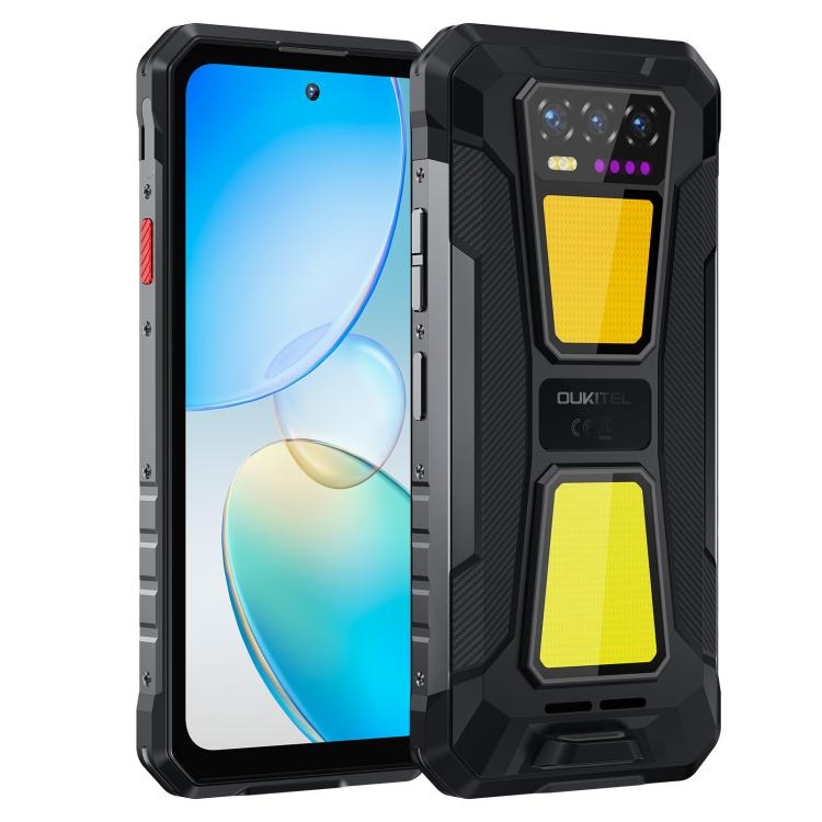 Oukitel WP58 Pro 러기드 폰, 8GB+256GB, 측면 지문 인식, 6.7인치 안드로이드 15 UMS9621S 옥타 코어, NFC, OTG, 네트워크: 5G, 8GB+256GB