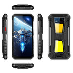Oukitel WP58 Pro 러기드 폰, 8GB+256GB, 측면 지문 인식, 6.7인치 안드로이드 15 UMS9621S 옥타 코어, NFC, OTG, 네트워크: 5G, 8GB+256GB
