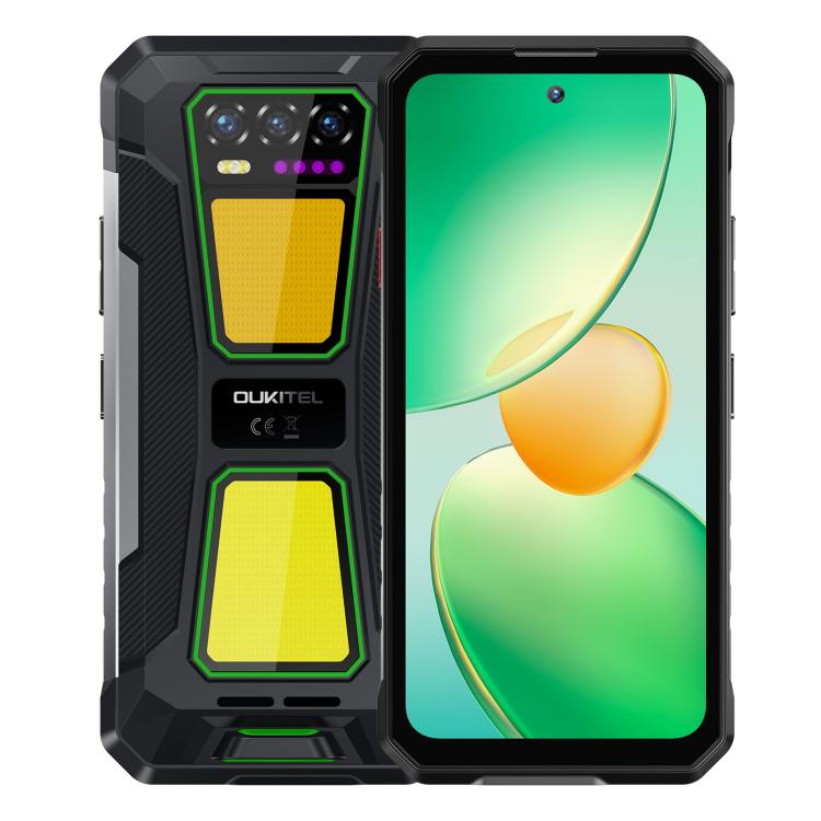 Oukitel WP58 Pro 러기드 폰, 8GB+256GB, 측면 지문 인식, 6.7인치 안드로이드 15 UMS9621S 옥타 코어, NFC, OTG, 네트워크: 5G, 8GB+256GB