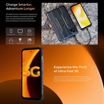 Oukitel WP58 Pro 러기드 폰, 8GB+256GB, 측면 지문 인식, 6.7인치 안드로이드 15 UMS9621S 옥타 코어, NFC, OTG, 네트워크: 5G, 8GB+256GB