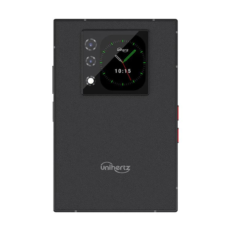 Unihertz Titan 2 QWERTY 물리 키보드 폰, 12GB+512GB, 지문 인식, 4.5인치 + 2인치 안드로이드 15 Dimensity 7300 5G 옥타 코어, 네트워크: 5G, NFC, OTG