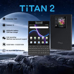 Unihertz Titan 2 QWERTY 물리 키보드 폰, 12GB+512GB, 지문 인식, 4.5인치 + 2인치 안드로이드 15 Dimensity 7300 5G 옥타 코어, 네트워크: 5G, NFC, OTG