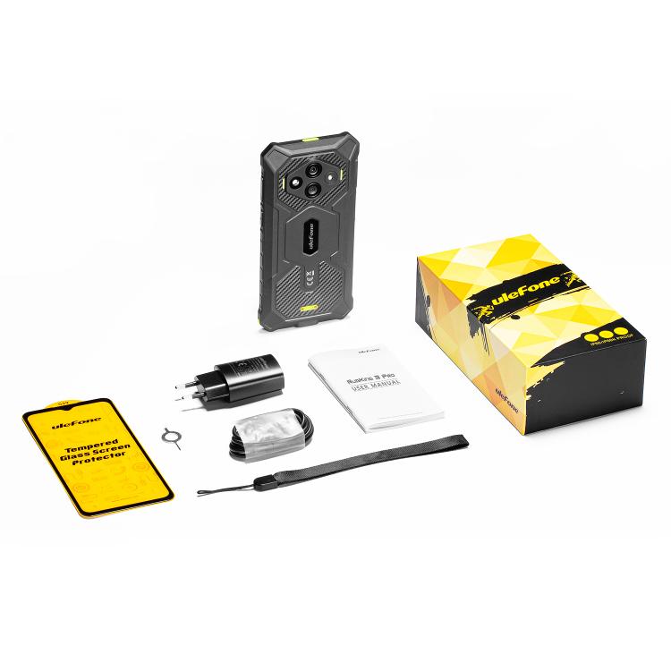 Ulefone RugKing 3 Pro, 8GB+128GB, IP68/IP69K 러기드 폰, 6.56인치 안드로이드 15 Unisoc T7250 옥타 코어, 네트워크: 4G, NFC, OTG, RugKing 3 Pro, RugKing 3 Pro, 8GB+128GB
