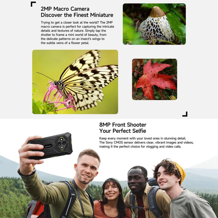 Ulefone RugKing 3 Pro, 8GB+128GB, IP68/IP69K 러기드 폰, 6.56인치 안드로이드 15 Unisoc T7250 옥타 코어, 네트워크: 4G, NFC, OTG, RugKing 3 Pro, RugKing 3 Pro, 8GB+128GB