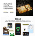 Ulefone RugKing 3 Pro, 8GB+128GB, IP68/IP69K 러기드 폰, 6.56인치 안드로이드 15 Unisoc T7250 옥타 코어, 네트워크: 4G, NFC, OTG, RugKing 3 Pro, RugKing 3 Pro, 8GB+128GB