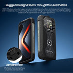 Blackview ROCK 1 러기드 폰, 8GB+256GB, 6.56인치 안드로이드 16 MT6769V/CB Helio G81 옥타 코어, 네트워크: 4G, OTG, NFC, ROCK 1 8GB+256GB