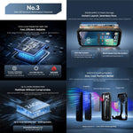 Blackview ROCK 1 러기드 폰, 8GB+256GB, 6.56인치 안드로이드 16 MT6769V/CB Helio G81 옥타 코어, 네트워크: 4G, OTG, NFC, ROCK 1 8GB+256GB