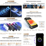 Blackview XPLORE 2 위성폰, 16GB+1TB, 6.73인치 안드로이드 15 Dimensity 8300 MT6897 옥타 코어, 네트워크: 5G, OTG, NFC, XPLORE 2 위성폰 16GB+1TB