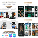 Blackview XPLORE 2 위성폰, 16GB+1TB, 6.73인치 안드로이드 15 Dimensity 8300 MT6897 옥타 코어, 네트워크: 5G, OTG, NFC, XPLORE 2 위성폰 16GB+1TB