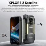 Blackview XPLORE 2 위성폰, 16GB+1TB, 6.73인치 안드로이드 15 Dimensity 8300 MT6897 옥타 코어, 네트워크: 5G, OTG, NFC, XPLORE 2 위성폰 16GB+1TB