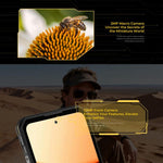 Oukitel WP60 러기드 폰, 12GB+512GB, 야간 투시, 108MP 카메라, 측면 지문 인식, 7.2인치 Android 15 MediaTek Dimensity 7025 옥타 코어, NFC, OTG, 네트워크: 5G, 12GB+512GB