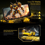Oukitel WP60 러기드 폰, 12GB+512GB, 야간 투시, 108MP 카메라, 측면 지문 인식, 7.2인치 Android 15 MediaTek Dimensity 7025 옥타 코어, NFC, OTG, 네트워크: 5G, 12GB+512GB