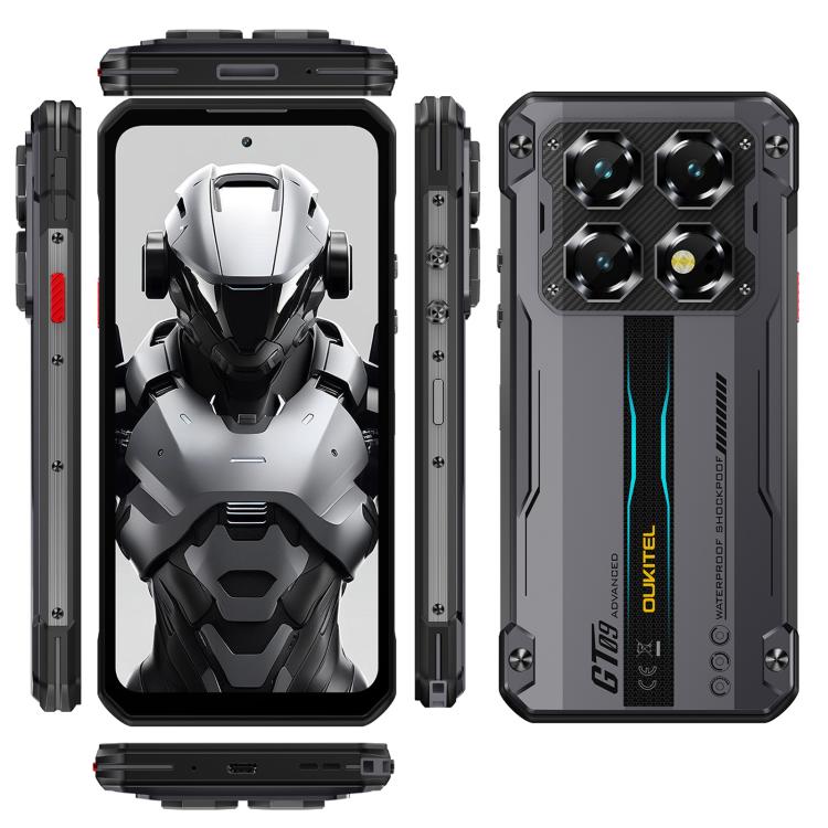 Oukitel WP60 러기드 폰, 8GB+256GB, 야간 투시, 108MP 카메라, 측면 지문 인식, 7.2인치 Android 15 MediaTek Dimensity 7025 옥타 코어, NFC, OTG, 네트워크: 5G, 8GB+256GB