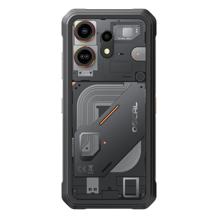 Blackview Oscal Marine 3, 8GB+256GB, 6.56인치 Android 16 MT6769V/CB Helio G81 옥타 코어, 네트워크: 4G, OTG, NFC, 8GB+256GB