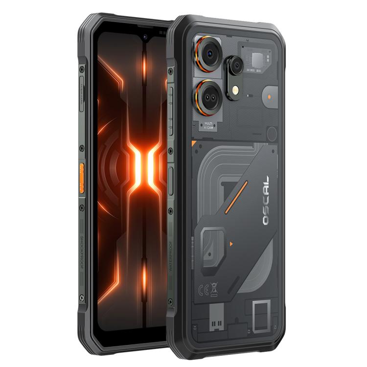 Blackview Oscal Marine 3, 8GB+256GB, 6.56인치 Android 16 MT6769V/CB Helio G81 옥타 코어, 네트워크: 4G, OTG, NFC, 8GB+256GB
