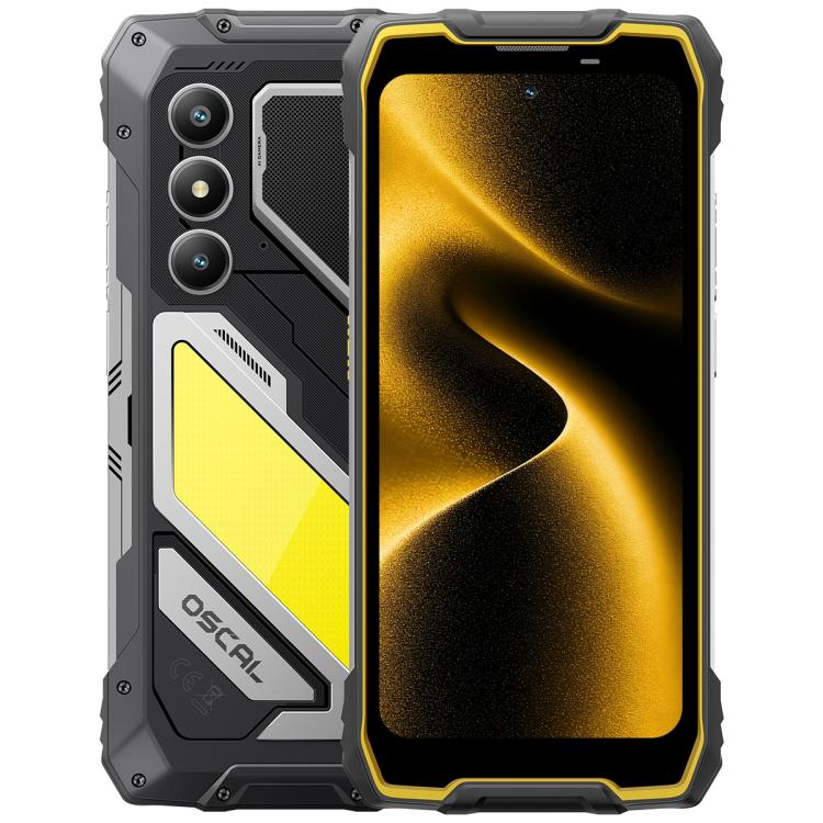 Blackview Oscal Pilot 5 5G 러기드 폰, 8GB+256GB, 6.67인치 안드로이드 16 UMS9620 T8100 옥타 코어, 네트워크: 5G, OTG, NFC
