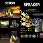 Blackview Oscal Pilot 5 5G 러기드 폰, 8GB+256GB, 6.67인치 안드로이드 16 UMS9620 T8100 옥타 코어, 네트워크: 5G, OTG, NFC