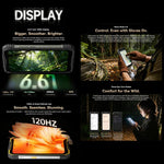 Blackview Oscal Pilot 5 5G 러기드 폰, 8GB+256GB, 6.67인치 안드로이드 16 UMS9620 T8100 옥타 코어, 네트워크: 5G, OTG, NFC