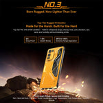 Blackview Oscal FORT 5, 12GB+256GB, 6.78인치 안드로이드 16 Mediatek MT8781 Helio G100 옥타 코어, 네트워크: 4G, OTG, NFC